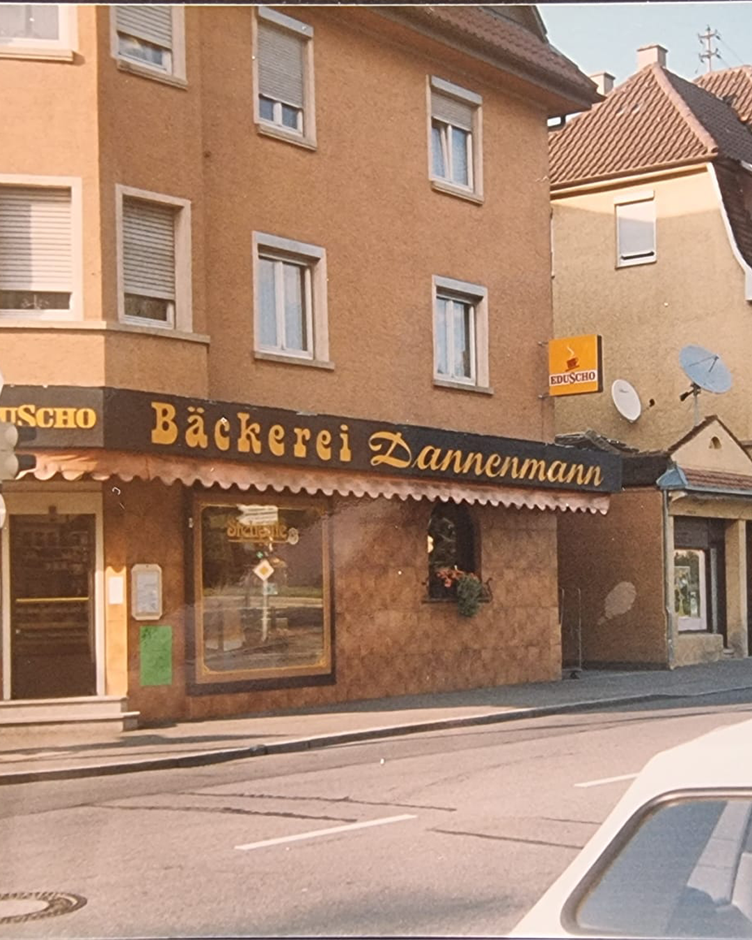 Ladenlokal Bäckerei Dannenmann 1954